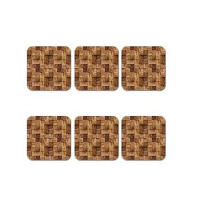 Designer Wooden MDF <b>Drink</b> <b>Coasters</b> Stylish Coffee Cup Pads for Home Office Kitchen Bar Perfect Housewarming Gift - Product Image 1