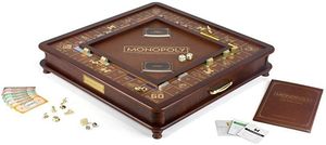 Plateau de jeu de Monopoly rectangulaire en bois éco-responsable fait main, ensemble de jeu de divertissement de haute qualité, vente en gros directe d'usine - Product Image 3