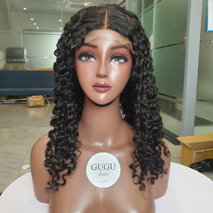 8-32-Inch HD Human Hair Lace Front <b>Wig</b> Virgin Grade Raw Burmese Curly Hair <b>Deep</b> <b>Wave</b> Afro Style Wholesale Vendors - Product Image 1