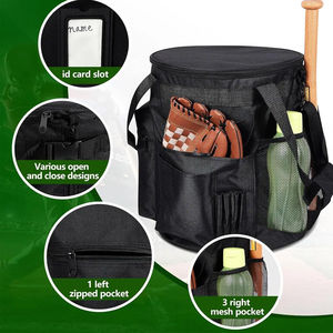 Top Design Breathable Large Capacity Roomy Compartment Softball Bat Bag Multifunctional <b>Big</b> Baseball <b>Backpack</b> for Outdoor Sports - Product Image 4