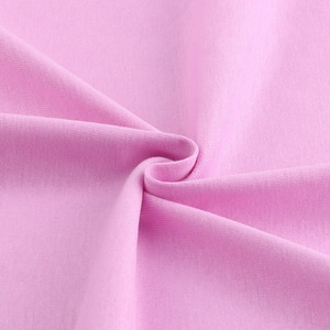 Tessuto Jersey di Cotone Morbido e Liscio a Doppio Filato 40S, 200GSM, Larghezza 185cm, per T-Shirt a Costine Pesanti Coordinati per Ragazze e Ragazzi, Stile Street - Product Image 5