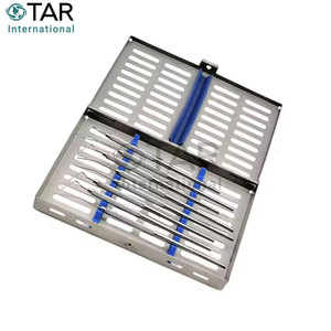Juego Profesional de 8 Piezas de Instrumentos Dentales de Precisión para Endodoncia: Separadores, Excavadores y Obturadores para Cirugía Dental Endo - Product Image 3
