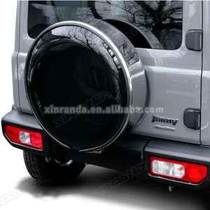 Cubierta de Acero Inoxidable para Llanta de <span class=keywords><strong>Repuesto</strong></span> de <span class=keywords><strong>Suzuki</strong></span> <span class=keywords><strong>Jimny</strong></span> JB64W JB74W, 5 Puertas y 3 Puertas, 2026 - Product Image 2