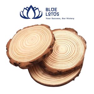 Sous-verres en bois poli écologiques, très demandés |   Planche ronde en bois massif naturel, lisse, à suspendre au mur, export en vrac - Product Image 1