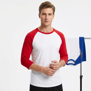 เสื้อยืดเบสบอลแขนยาวผ้าโพลีเอสเตอร์แห้งเร็ว - Product Image 6