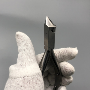 Heavy Duty Moon Shape Toe <b>Nail</b> Cutter Stainless Steel Cuticle Nipper with Back Lock Professional Podiatry <b>Thick</b> <b>Nail</b> <b>Clipper</b> - Product Image 3