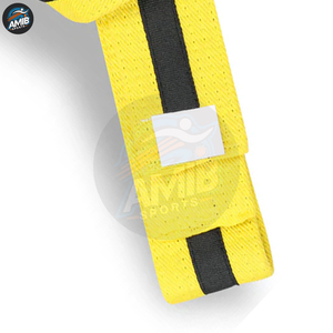 Cinturones de BJJ de algodón de diseño moderno, tamaño personalizado, forro ajustable, estilo personalizado, cinturones de BJJ de alta calidad en venta, hechos en Pakistán. - Product Image 6