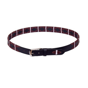 Ceintures de sport personnalisées en cuir pour l'équitation et le polo, disponibles dans toutes les tailles, produits équestres bon marché, service OEM - Product Image 2