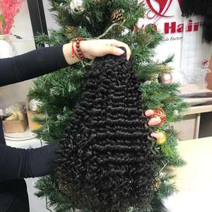 Hot <b>Sale</b> Virgin Natural Vietnamese Raw Remy <b>Hair</b> <b>Extensions</b> Deep Wave Unprocessed Cuticle Aligned Human <b>Hair</b> <b>Hair</b> Weaving - Product Image 3