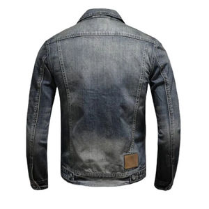 New Hot Selling Men's Denim Jacket for Top Trending High Streetwear Winter Best Design High Quality Denim Jacket - Product Image 5
