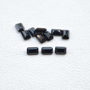 3x5mm 4x6mm 5x7mm 6x8mm 7x9mm 8x10mm 9x11mm 10x12mm 10x14mm Onyx noir naturel à facettes octogone coupe pierre précieuse lâche du fournisseur - Product Image 2