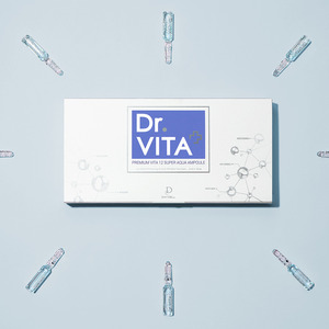 Suero facial coreano Daycell Dr Vita Premium Vita12 Ampolla Altamente Hidratante A 10EA, suero facial con niacinamida, suero facial hidratante - Product Image 1