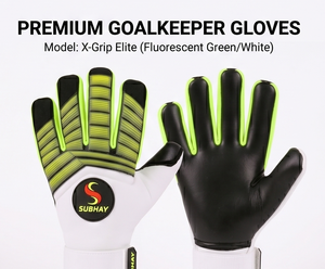 Gants de gardien de but professionnels, latex allemand Contact, coupe négative, logo de marque personnalisé, équipement de niveau compétition - Product Image 3