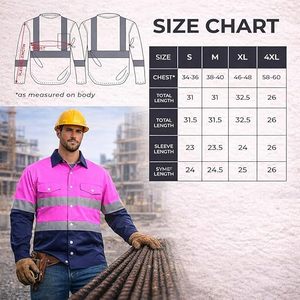 High Visibility Hi Vis Reflective Safety Work Shirts - Product Image 5