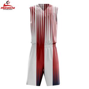 Tenue de basketball classique pour équipes sportives, imprimée par sublimation, avec logo brodé personnalisé, taille OEM, anti-humidité, vente en gros - Product Image 1