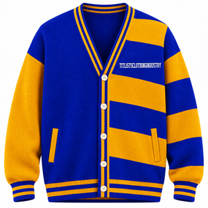 Cardigans en tricot à col en V de haute qualité Sigma Gama Rho, très demandés, pour universités/collèges/écoles, unisexe - Product Image 2
