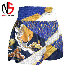 Pantalones Cortos de Muay Thai Transpirables con Logotipo Personalizado para Hombres y Niños, Gimnasio, Lucha, Boxeo, Kimono de Jiu-Jitsu Personalizado, Unisex, Kickboxing 2026 - Product Image 2