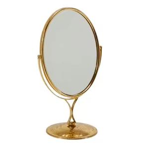 Miroir de table décoratif en métal, miroir de maquillage pour coiffeuse, comptoir de salle de bain, miroir cosmétique - Product Image 2