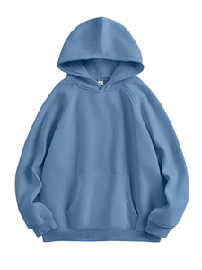 Sweat à capuche zippé personnalisé pour femme, respirant, avec design frontal, 100 % coton, style streetwear, coupe oversize - Product Image 6