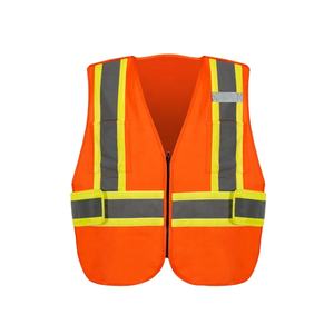 Gilet réflecteur Chaleco de sécurité réfléchissant en polyester 100% vente en gros - Product Image 1