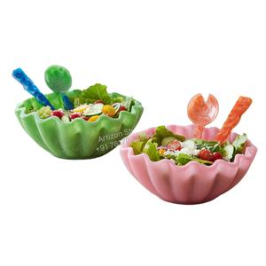 Venta directa del fabricante indio de cuenco de resina para servir, cuenco de resina con logotipo personalizado, fruta decorativa - Product Image 1