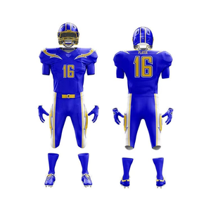 OEM American Football Jersey Set Latest Style High Quality New <b>Model</b> Uniform - Product Image 1