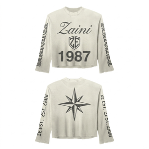 เสื้อเชิ้ตผู้ชายทรงปกติ คอโอ แขนสั้น ผ้าคอตตอนริบถัก พรีเมียม 250 GSM  รักษ์โลก สีขาว พิมพ์ลายซิลค์สกรีน - Product Image 1