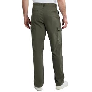 Pantalones Cargo de Cintura Alta para Hombre, Corte Regular, Cómodos, de Spandex/Algodón, Color Sólido, a la Moda, Casuales, Precio Económico al por Mayor - Product Image 3