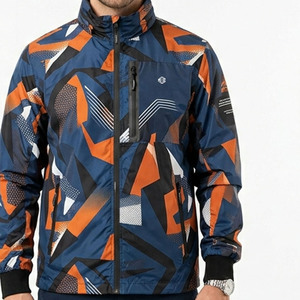 Custom Logo ODM Print Windbreaker <b>jacket</b> for <b>men</b> Lightweight Outdoor Nylon <b>Jacket</b> Wind Resistant Streetwear Wholesale Bulk - Product Image 4