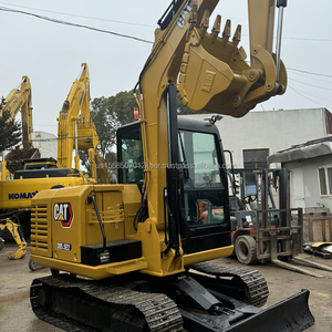 Japan Origin Used CAT305.5E Mini Excavator 5.5Ton Caterpillar Hydraulic Crawler 2018-2022 Engine Pump 0.22m <b>Bucket</b> for Video - Product Image 3