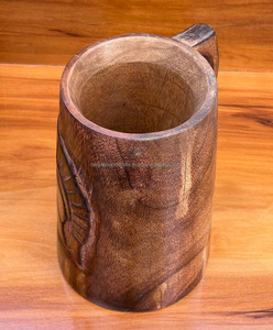 Madera más nueva para tazas Natural Ecológico y hecho a mano para pedidos a granel de La India - Product Image 4