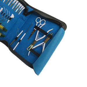 Kit de Herramientas para Instalación de Extensiones de Cabello, Clips Blancos, Ganchos Dorados, Tijeras, Pinzas para Aplicación de Micro Link, Kit de Herramientas Profesionales - Product Image 3