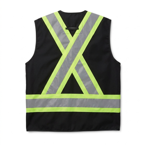Nouvelle arrivée, veste de travail haute visibilité, logo personnalisé, respirante, séchage rapide, unisexe, avec poches, en vente en ligne, en gros - Product Image 6