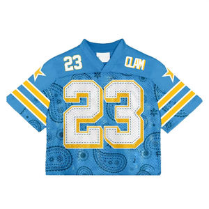 T-shirt en maille 100 % coton pour homme, coupe ample, décontracté, imprimé, tricoté, léger et respirant, design classique - Product Image 3