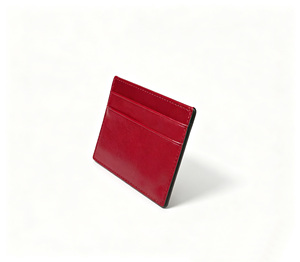 [Customised Logo] Genuine Cowhide Top Grain Leather Card Holder for Men & Women Fashion Style - Product Image 2