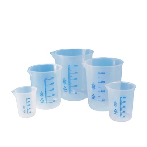 Vasos Graduados de Forma Baja de Polipropileno (PP) Plástico - Product Image 1