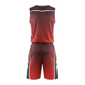 Tenue de basketball en tissu respirant et anti-humidité, offrant une autonomie de mouvement totale, idéale pour les tournois scolaires et les événements organisés. - Product Image 2