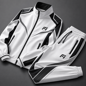 Conjuntos de Chaqueta de Dos Piezas Bordados para Hombre, Primavera-Otoño 2026, Ligeros, de Alta Calidad, Casuales, Sencillos, de Alta Gama, Ropa Urbana - Product Image 5