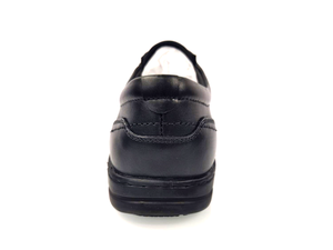 Zapatos Oxford de Vestir para Hombre, Negros, de Piel Nappa, con Cordones, Punta Redonda, para Oficina y Carrera Profesional, Color Sólido, Suela de TPR, para Todas las Temporadas - Product Image 4