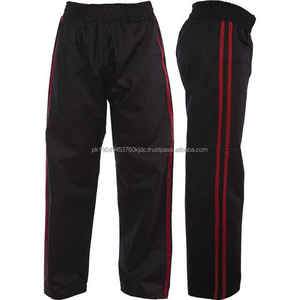 Venta al por mayor pantalones de satén de kickboxing unisex con cintura elástica para correr gimnasio pantalones de boxeo personalizar pantalón de kickboxing - Product Image 4