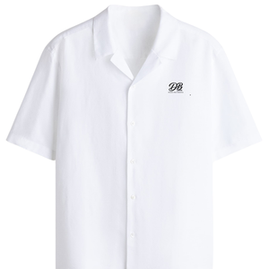 Lightweight Linen Blend <b>Resort</b> <b>Shirt</b> Relaxed Fit Casual Button Up Summer Vacation Beach Holiday Wear Breathable Comfortable - Product Image 1