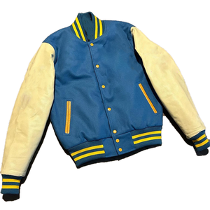 Customized Unisex <b>Winter</b> Varsity <b>Jacket</b> | Streetwear Chenille Ribbons Embroidery | Heavyweight College Letterman | Heated - Product Image 1