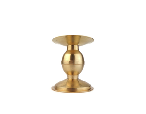 <b>Antique</b> <b>Brass</b> Candle Holder Vintage <b>Brass</b> Candlestick Decorative <b>Brass</b> Taper Candle Stand Classic Tabletop Candle Holder - Product Image 5