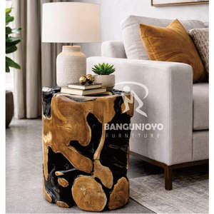 Taburete Minimalista Ajustable de Madera Maciza, Duradero y Ligero, para Sala de Estar, Dormitorio, Hotel, con Diseño Personalizable - Product Image 1