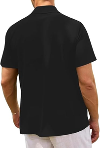 Camiseta Hawaiana Informal para Hombre, Tendencia Actual, Antiarrugas, Gran Oferta, Alta Calidad, Precio Económico, Camisas para Hombre con Logotipo/Colores Personalizados - Product Image 6