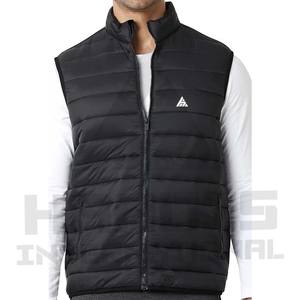 Chaquetas de Plumón sin Mangas con Logotipo Personalizado de Invierno, Diseño de Primera Calidad, Venta al por Mayor, Chaqueta de Plumón sin Mangas para Hombre - Product Image 4