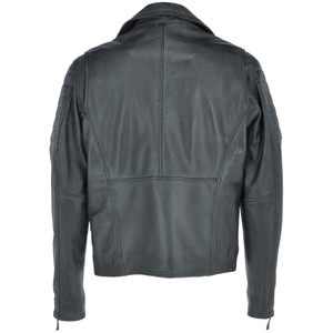 Chaqueta de Cuero con Pelo de Vaca para Hombre, de la Mejor Calidad, Casual, para Otoño e Invierno, Talla Grande, a la Moda - Product Image 4