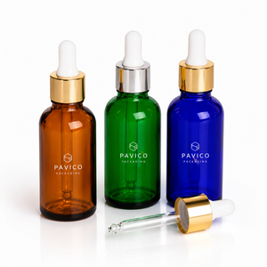 Custom Round PET Plastic Essential Oil <b>Bottle</b> 5ml <b>10ml</b> 30ml 50ml With Dropper Screw Cap Vietnam Factory - Product Image 3