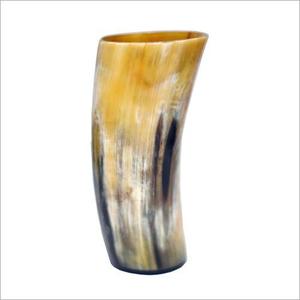 Natural Buffalo Horn Cup Polished Organic Material Rustic Home Decor Tumbler - Product Image 5