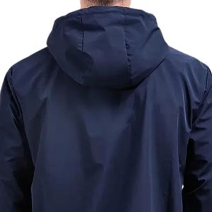 Chaqueta Cortavientos Casual a Rayas, Ligera, para Deportes al Aire Libre, con Cierre Completo, Resistente al Agua, Ropa de Entrenamiento - Product Image 4